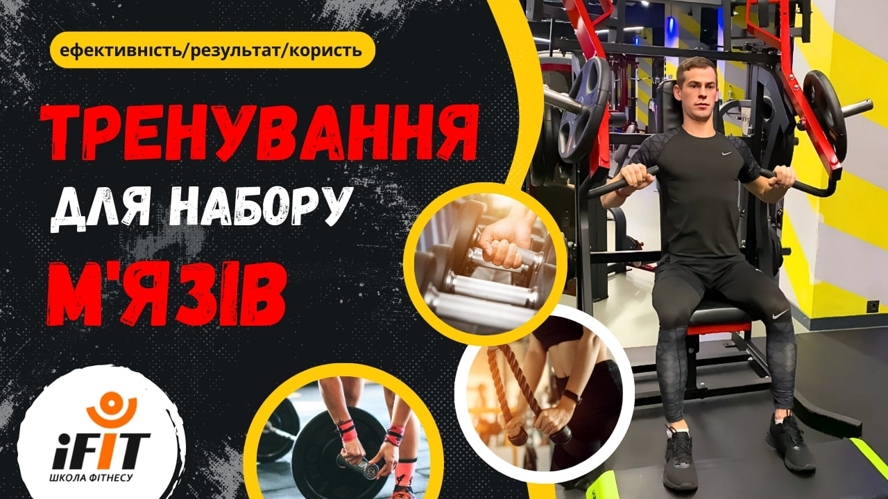 Детальніше про статтю Тренування для набору м’язів: ефективність, результати та користь