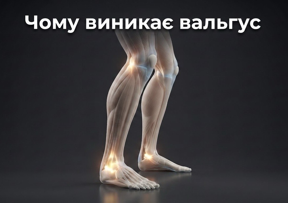 Детальніше про статтю Чому виникає вальгус?